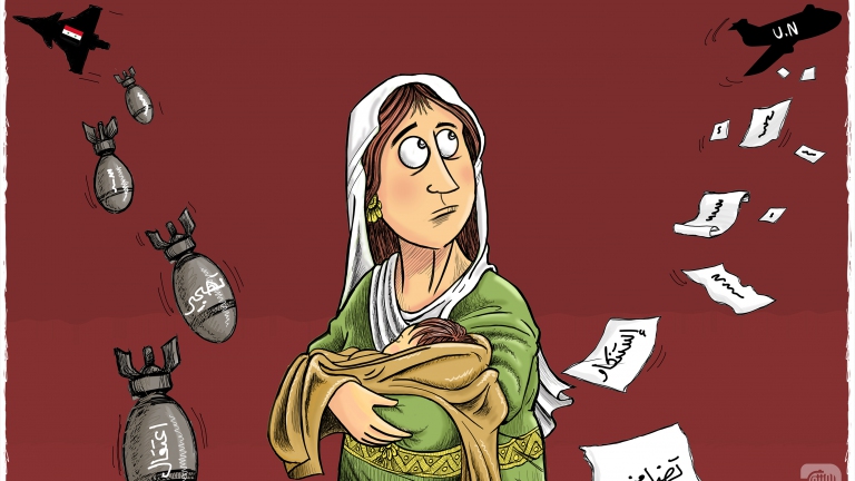 الأم السورية في عيدها 