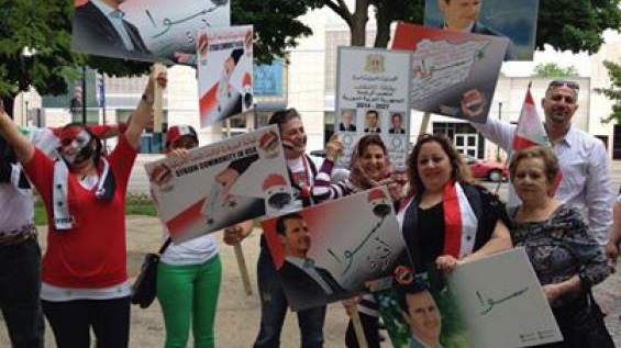 الأسد يتلقى التهنئة من ثلاثة رؤساء 