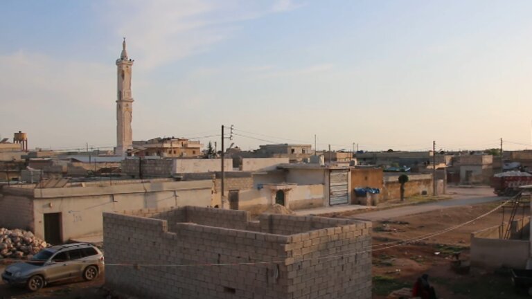 قرية تلالين شمالي حلب
