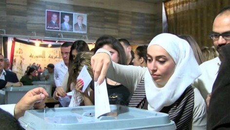 الانتخابات الرئاسية في سوريا - bbc