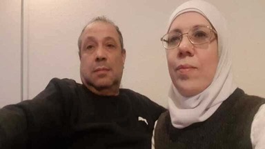 Asmaa Al-Natour and her Husband